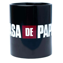 Avis Inny Mug Céramique 330 ml avec Logo La Casa de Papel Compatible Micro-ondes Noir