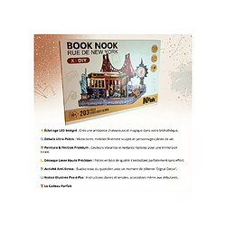 Nook Land Book Nook DIY New York - 3D LED pas cher