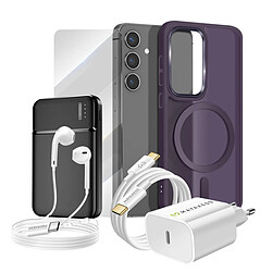Mayaxess Pack Complet pour Galaxy S24 Violet