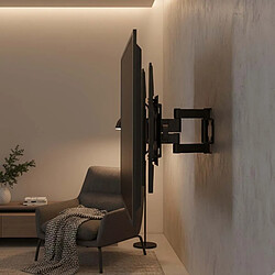Avis Avizar Support Mural Orientable et Extensible pour TV 32 à 80 pouces Charge 50 kg Noir