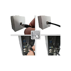 Acheter LINEAIRE PCC6FNA5 - Câble RJ45 Cat.6 F/UTP 0,5 m Noir
