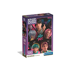 Clementoni K-Pop Demon Hunters - Puzzle 500 pièces