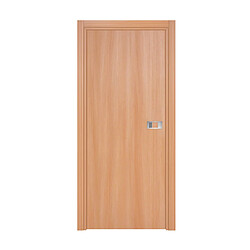 Reivilo Bloc-porte Miro avec poignée Exclusive grise, H.204 x l.63 cm, aspect chêne naturel