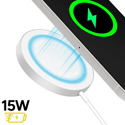 Avis Mayaxess Chargeur pour iPhone 16 Pro Max Magsafe Magnétique 15W Blanc