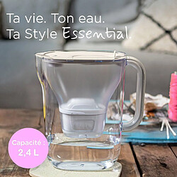BRITA Style Essential Sand - Carafe filtrante 2,4 L