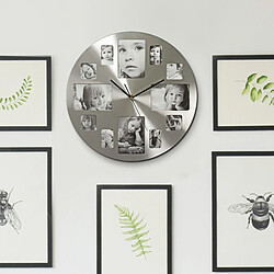 Acheter Nedis Horloge murale analogique - Argent