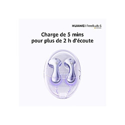 Huawei FreeBuds 6 - Blanc pas cher
