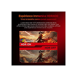 HKC G24H3D - Moniteur Gaming 24 pouces Full HD 240 Hz Fast IPS pas cher