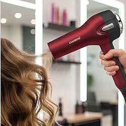 Avis Avizar Sèche-Cheveux Électrique 1400W avec Air Froid et Vitesses Réglables Rouge
