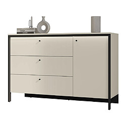 Acheter Bestmobilier Kimi - commode 3 tiroirs et 1 porte - led inclus