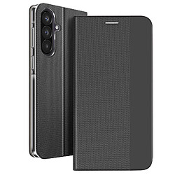 Avizar Étui pour Galaxy A57 Série Sensitive avec Fonction Support en Tissu Noir