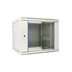 Avis Armoire rackable Extralink 9U 600x600 AZH grise, fixation murale pivotante