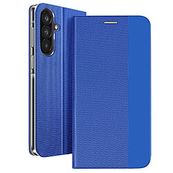 Avizar Étui pour Galaxy A57 Série Sensitive avec Fonction Support en Tissu Bleu