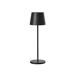 LUMISKY KELLY - Lampe de table LED sans fil noire 38 cm