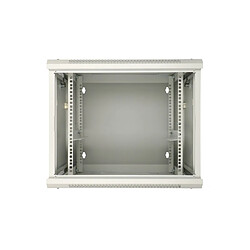Armoire rackable Extralink 9U 600x600 AZH grise, fixation murale pivotante pas cher