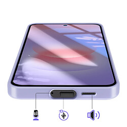 Acheter Samsung Coque pour Samsung Galaxy A37 en Silicone Lisse avec Rebords Surélevés Lavande