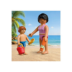 Playmobil® Playmobil 72101 Coffret Oeuf Vacances à la plage - 26 pièces pas cher