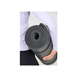 Endurance Tapis de yoga NBR 4 mm Noir avec sangle pas cher