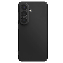 Avizar Coque pour Galaxy S26 en Silicone Souple Soft-Touch Noir