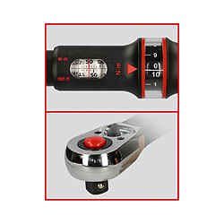 Avis KS Tools ERGOTORQUE - Clé dynamométrique 1/2" 80-420 Nm