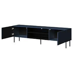 Avis Bestmobilier Elvis - meuble tv 200 cm - 2 portes et 2 niches