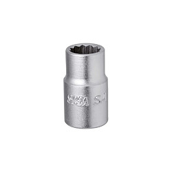 SAM OUTILLAGE S8 - Douille courte 8 mm 1/2 pouce 12 pans