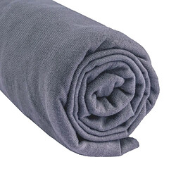 EASY DORT Drap housse 70x160 Bébé Gris Blanc Turquoise