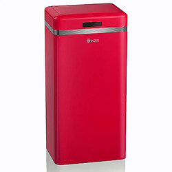 Swan Retro Poubelle à Ouverture Automatique avec Capteur, Métal, 45 Litres, Vintage SWKA4500RNEU