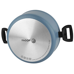 Acheter Fagor Casserole Induction 20cm Aluminium Forgé, Antiadhésif sans PFOA, Couvercle Verre Maxima FAG