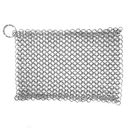 Avis Nettoyeur de Fonte en Acier Inoxydable Récureur en Cotte de Mailles 32210 Victoria