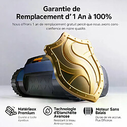 Seauto Robot Piscine Sans Fil, Puissant Filtration 3L, Double Filtration Ultra-Fine pas cher