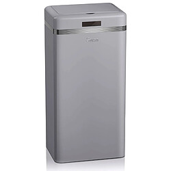 Swan Retro Poubelle à Ouverture Automatique avec Capteur, Métal, 45 Litres, Vintage SWKA4500GRNE