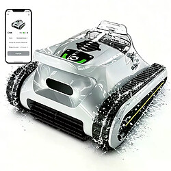 Seauto Aspirateur robot de piscine sans fil 3 Modes Fond Parois Ligne d’Eau