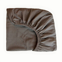Avis EASY DORT Drap housse 140x190 / 140x200 cm 100% Coton Bio Noisette