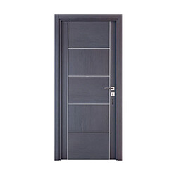 Reivilo Bloc-porte Casoar, H.204 x l.83 cm, aspect chêne cendré