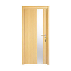Reivilo Bloc-porte Enzo, H.204 x l.73 cm, aspect chêne clair