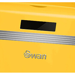 Acheter Swan Retro Poubelle à Ouverture Automatique avec Capteur, Métal, 45 Litres, Vintage SWKA4500YELN