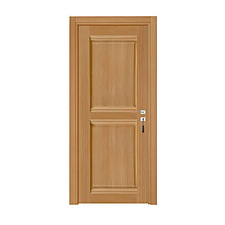 Reivilo Bloc-porte Classic 2 panneaux, H.204 x l.73 cm, aspect chêne naturel