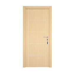 Reivilo Bloc-porte Casoar, H.204 x l.73 cm, aspect chêne clair