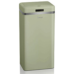 Swan Retro Poubelle à Ouverture Automatique avec Capteur, Métal, 45 Litres, Vintage SWKA4500GNEU