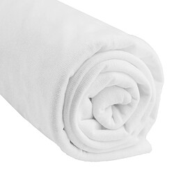 EASY DORT Drap housse 40x80 / 40x90 100% Coton Multicouleur (Lot de 6)