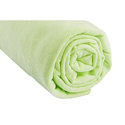 EASY DORT Drap housse 50x100 Anis Blanc Turquoise (Lot de 3)