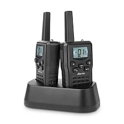 Ensemble talkie-walkie - ALECTO - 2 combinés - Portée 10 km - 8 canaux - Recharge USB-C