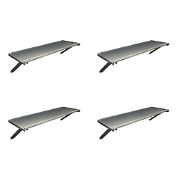 Set de 4 étagères pour abri de jardin - 705082 - Yukon - PALRAM