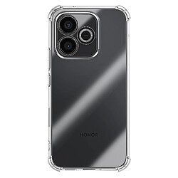 Mayaxess Coque pour Honor 600 Lite en Silicone avec Coins Renforcés Antichocs Transparent