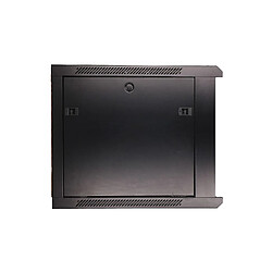 Armoire rackable Extralink 9U 600x600 noire, fixation murale pas cher