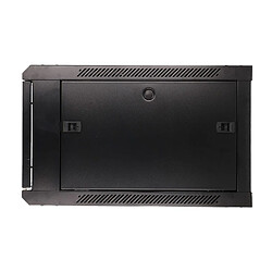 Armoire rackable Extralink 6U 600x600 noire, fixation murale pas cher