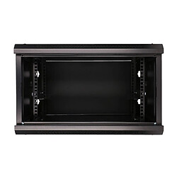 Avis Armoire rackable Extralink 6U 600x600 noire, fixation murale