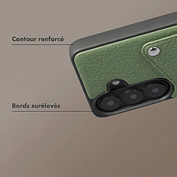 Selencia Coque Riva avec porte-cartes pour Samsung Galaxy S26 Plus - Sage Green pas cher