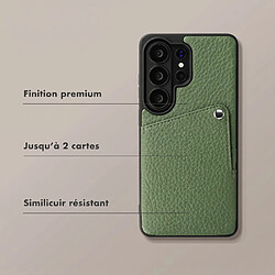 Avis Selencia Coque Riva avec porte-cartes pour Samsung Galaxy S26 Ultra - Sage Green